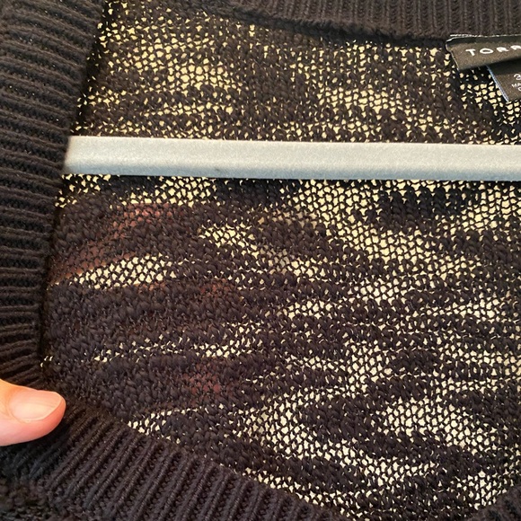 Torrid Black V Neck Sweater, Size 3X - Picture 3 of 8